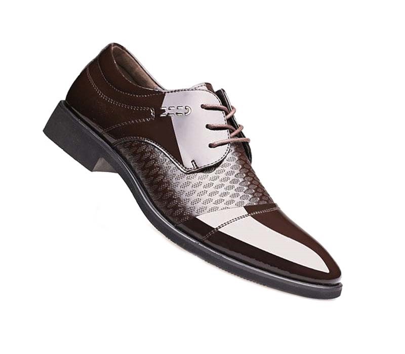 Formal leather shoe alternate